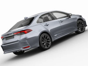 toyota corolla sedan eu 2019 3D Model
