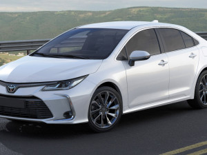 toyota corolla sedan eu 2019 3D Модель