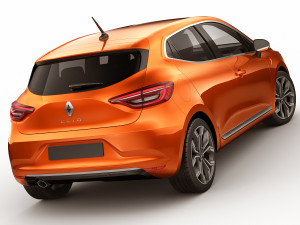renault clio 2020 Model 3D