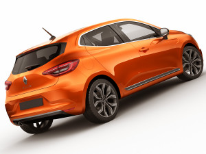 renault clio 2020 Model 3D