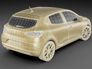 renault clio 2020 Model 3D