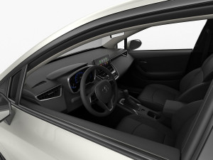 toyota corolla sedan us hybrid 2020 Modèle 3D