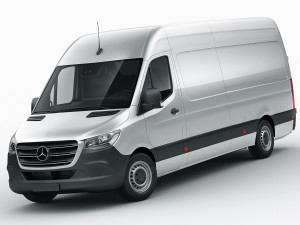 mercedes sprinter 2018 long l3h2 l3h3 and l2h3 3D 模型