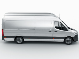 mercedes sprinter 2018 long l3h2 l3h3 and l2h3 3D 模型