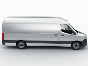 mercedes sprinter 2018 long l3h2 l3h3 and l2h3 3D 模型