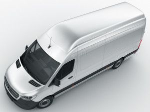 mercedes sprinter 2018 long l3h2 l3h3 and l2h3 3D 模型
