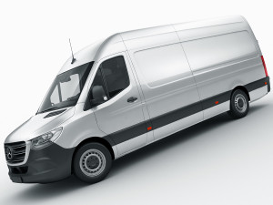 mercedes sprinter 2018 long l3h2 l3h3 and l2h3 3D 模型