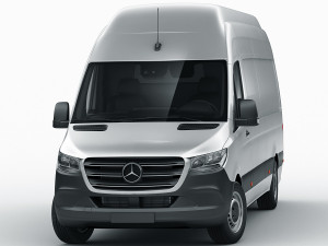 mercedes sprinter 2018 long l3h2 l3h3 and l2h3 3D 模型