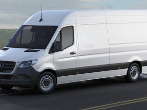 mercedes sprinter 2018 long l3h2 l3h3 and l2h3 3D 模型