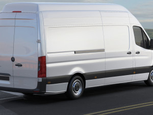 mercedes sprinter 2018 long l3h2 l3h3 and l2h3 3D 模型