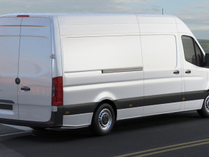 mercedes sprinter 2018 long l3h2 l3h3 and l2h3 3D 模型