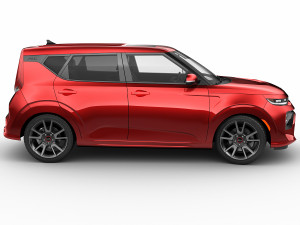 kia soul 2020 gt-line 3D मॉडल