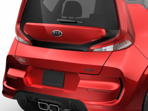kia soul 2020 gt-line 3D मॉडल