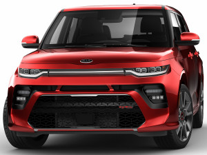 kia soul 2020 gt-line 3D मॉडल
