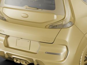 kia soul 2020 gt-line 3D मॉडल
