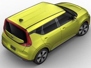 kia soul ev 2020 3D-Modell