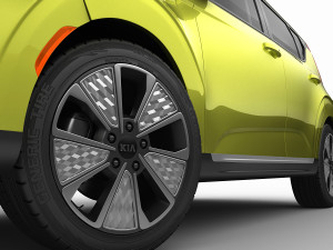kia soul ev 2020 3D-Modell