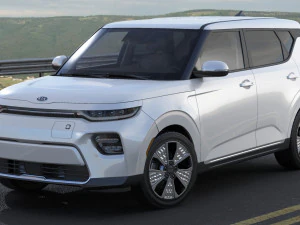 kia soul ev 2020 3D Model