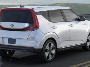 kia soul ev 2020 3D Model