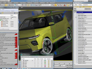kia soul ev 2020 3D Model