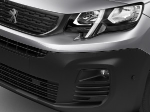 peugeot partner van 2019 3D Model