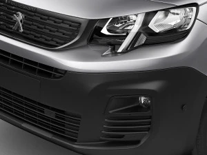 peugeot partner van 2019 3D Model