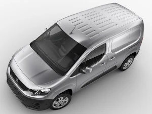 peugeot partner van 2019 3D Model