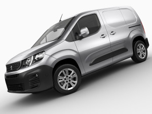 peugeot partner van 2019 3D Model