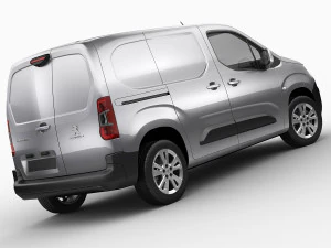 peugeot partner van 2019 3D Model