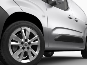 peugeot partner van 2019 3D Model