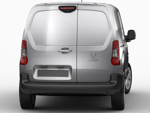 peugeot partner van 2019 3D Model