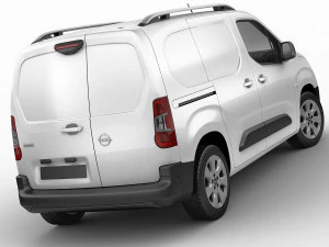 opel combo cargo 2019 3D Model
