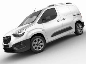 opel combo cargo 2019 3D Model