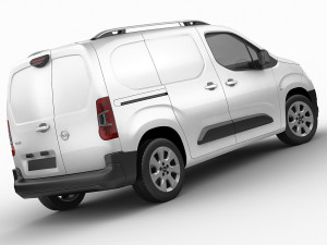 opel combo cargo 2019 3D 模型