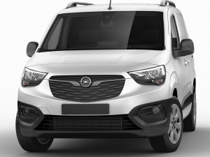 opel combo cargo 2019 3D 模型