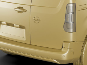 opel combo cargo 2019 3D 模型
