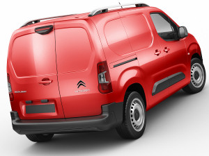 citroen berlingo van 2019 3D 模型