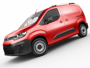 citroen berlingo van 2019 3D 模型