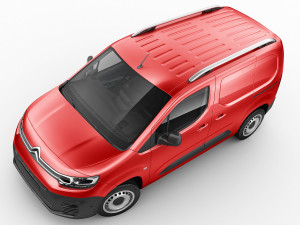citroen berlingo van 2019 3D 模型