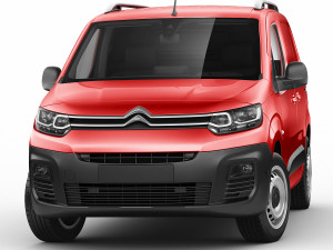 citroen berlingo van 2019 3D 模型