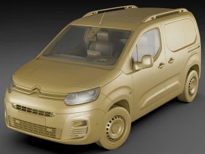 citroen berlingo van 2019 3D Model