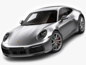 porsche 911 992 coupe 2019 3D Model