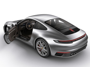 porsche 911 992 coupe 2019 3D Модель
