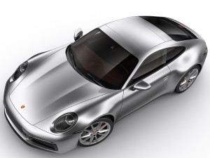 porsche 911 992 coupe 2019 3D Модель