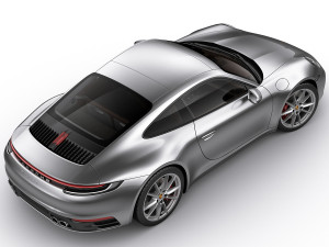 porsche 911 992 coupe 2019 3D Модель