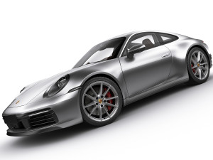porsche 911 992 coupe 2019 3D Модель