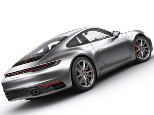 porsche 911 992 coupe 2019 3D Модель