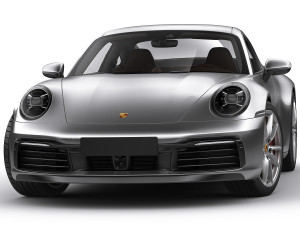 porsche 911 992 coupe 2019 3D Модель