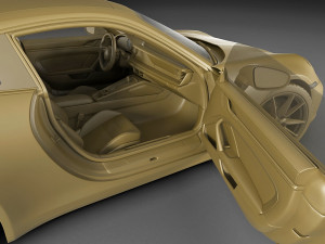 porsche 911 992 coupe 2019 3D Модель