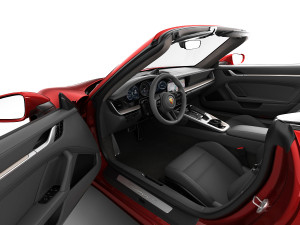 porsche 911 992 cabriolet 2019 3D 模型